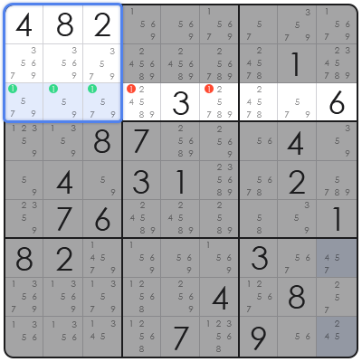 sudoku finished